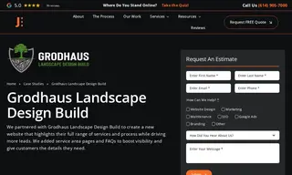 Preview of the Grodhaus Landscape Design Build Case Study