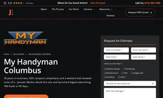Preview of the My Handyman Columbus Case Study