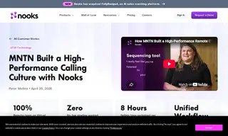 Preview of the MNTN Case Study