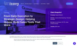 Preview of the Quasar Medical Case Study