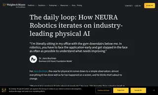 Preview of the Neura Robotics Case Study
