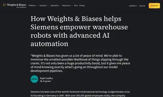 Preview of the Siemens Case Study