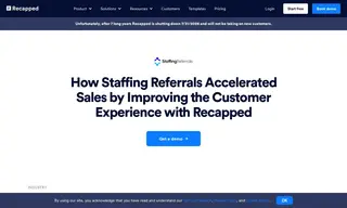 Preview of the Staffing Referrals Case Study