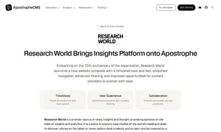 Preview of the Research World Case Study