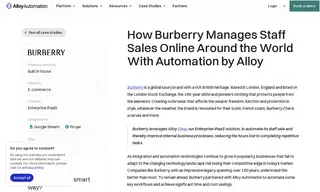 Preview of the Burberry Case Study