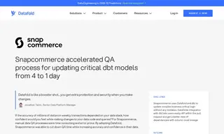 Preview of the Snapcommerce Case Study