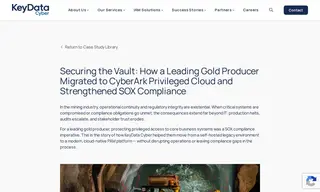 Preview of the Leading Gold Producer Case Study