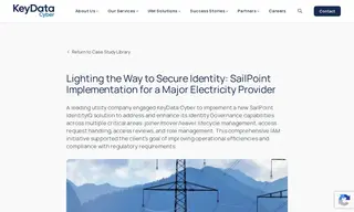Preview of the Major Electricity Provider Case Study