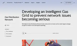 Preview of the Gas Distribution Network Case Study