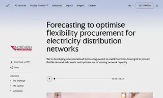 Preview of the Northern Powergrid Case Study