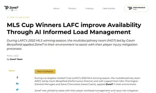 Preview of the LAFC Case Study