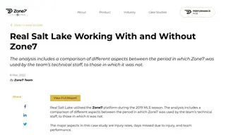 Preview of the Real Salt Lake Case Study