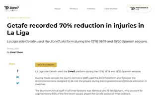 Preview of the Getafe CF Case Study