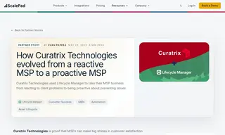Preview of the Curatrix Technologies Case Study