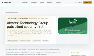 Preview of the Alvarez Technology Group Case Study