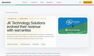Preview of the JK Technology Solutions Case Study