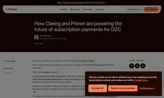 Preview of the Cleeng Case Study