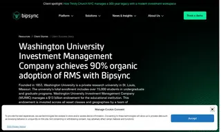 Preview of the Washington University Investment Management Company Case Study