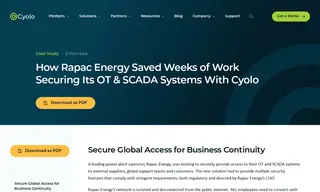 Preview of the Rapac Energy Case Study