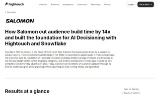 Preview of the Salomon Case Study