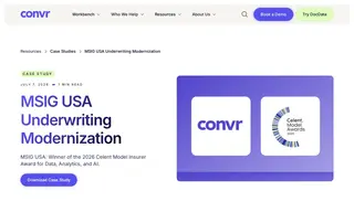 Preview of the MSIG USA Case Study