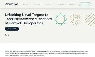 Preview of the Cerevel Therapeutics Case Study