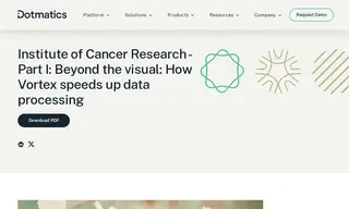 Preview of the The Institute of Cancer Research Case Study