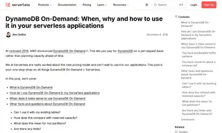 Preview of the Serverless Framework Case Study