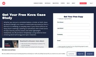 Preview of the Kova by Sascha Case Study