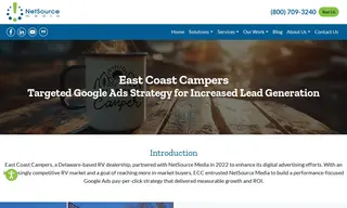 Preview of the East Coast Campers Case Study