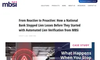 Preview of the Bank Financial Executive Case Study