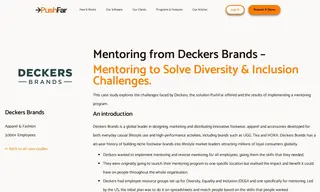 Preview of the Deckers Brands Case Study