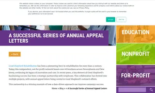 Preview of the Good Shepherd Rehabilitation Case Study