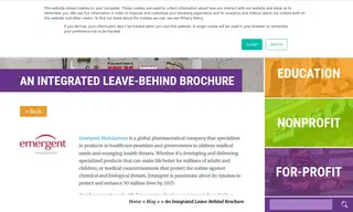Preview of the Emergent BioSolutions Case Study
