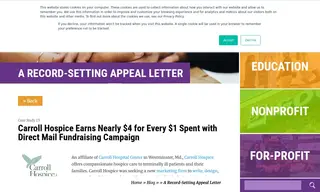 Preview of the Carroll Hospice Case Study