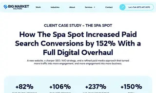 Preview of the The Spa Spot Case Study