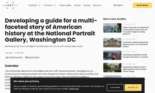 Preview of the Smithsonian National Portrait Gallery Case Study