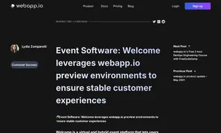 Preview of the Welcome Case Study