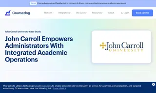 Preview of the John Carroll University Case Study