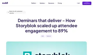 Preview of the Storyblok Case Study