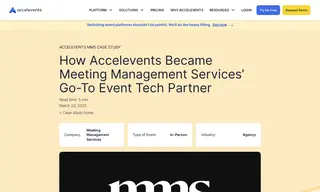 Preview of the Meeting Management Services Case Study