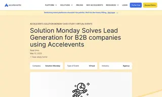 Preview of the Solution Monday Case Study