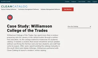 Preview of the Williamson College of the Trades Case Study