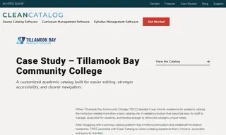 Preview of the Tillamook Bay Community College Case Study