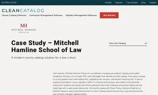 Preview of the Mitchell Hamline School of Law Case Study