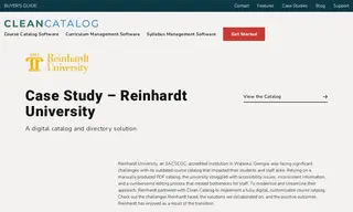 Preview of the Reinhardt University Case Study