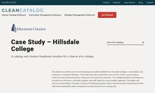 Preview of the Hillsdale college Case Study