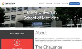 Preview of the Tulane University School of Medicine Case Study