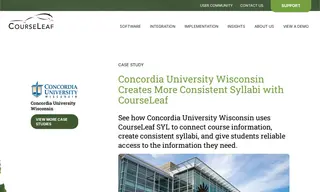 Preview of the Concordia University Wisconsin Case Study