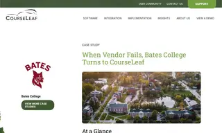 Preview of the Bates College Case Study